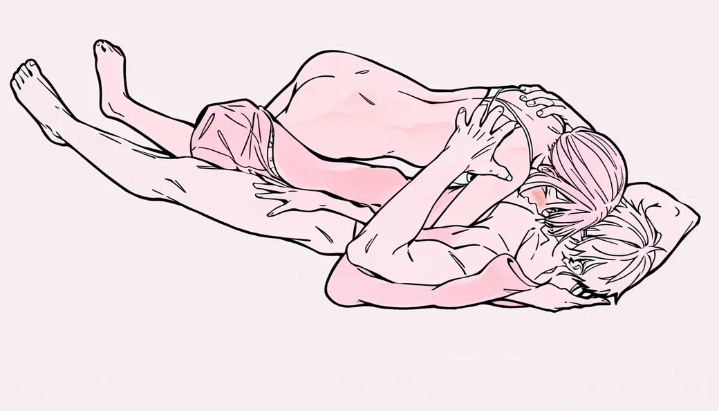 Illustration of the book ends sex position