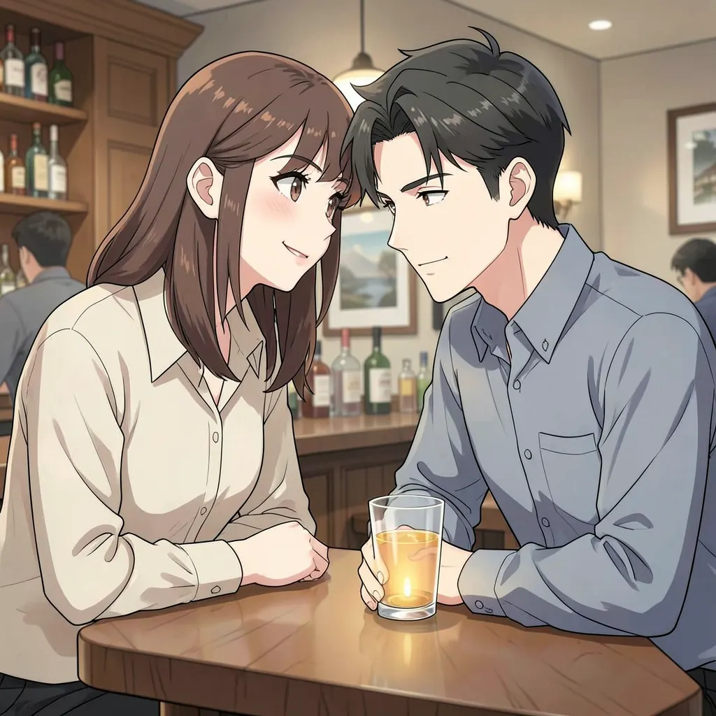 Illustration: The 5 Stages of Flirting (And When He Shows His Hand)